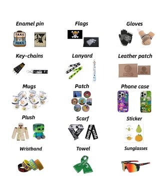 patches, pins&stickers